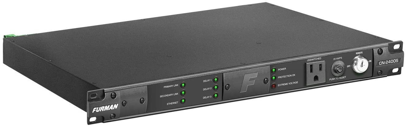 FURman cn-2400s acondicionador de potencia de secuenciación inteligente 20a